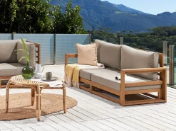 Havesofa 2 personers TIMOR Certificeret akacietræ Lysebrun