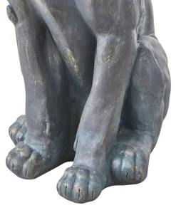 Havestatue DAKAR Løve Brun