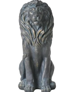 Havestatue DAKAR Løve Brun