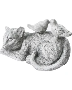 Havestatue KALELA Kat Grå