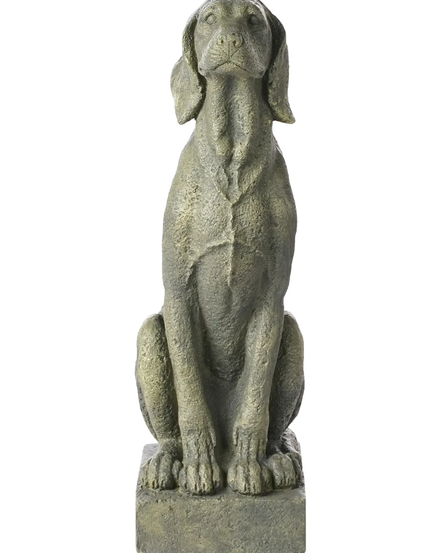 Havestatue NAIROBI Hund Grøn