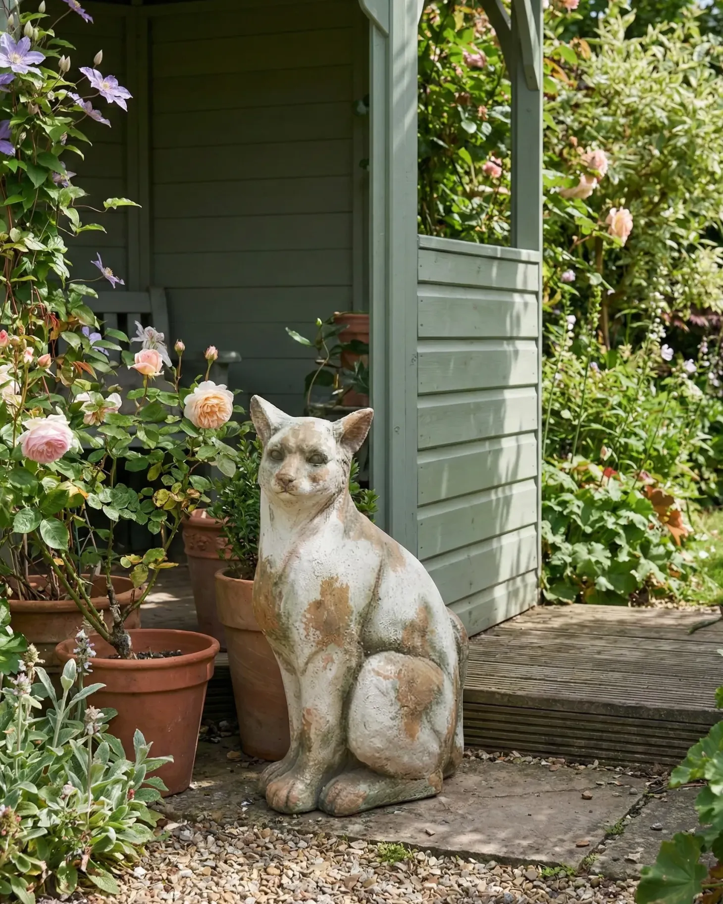 Havestatue OFFIDA Kat Beige