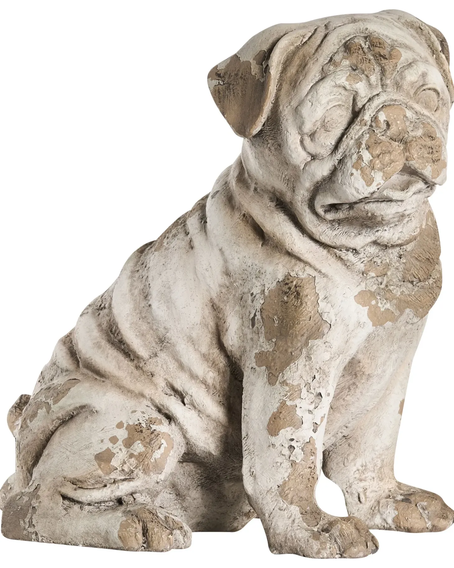 Havestatue SARNANO Hund Beige