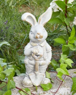 Havestatue SIMARD Hvid