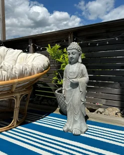Havestatue THOIRY Grå