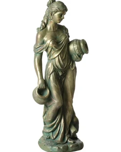 Havestatue TRYPOLIS Kvinde Grøn