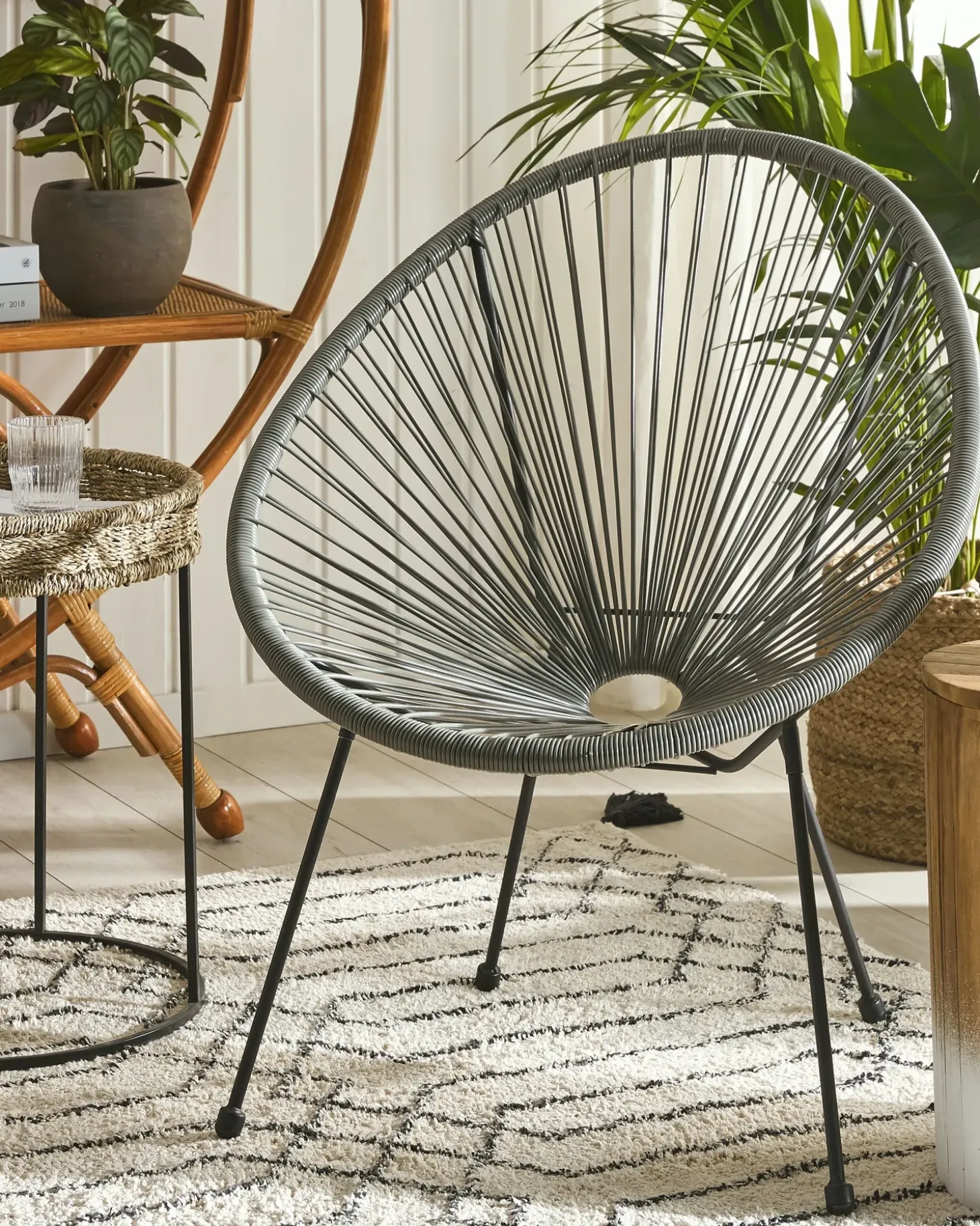 Havestol ACAPULCO II PE-rattan Mørkegrå