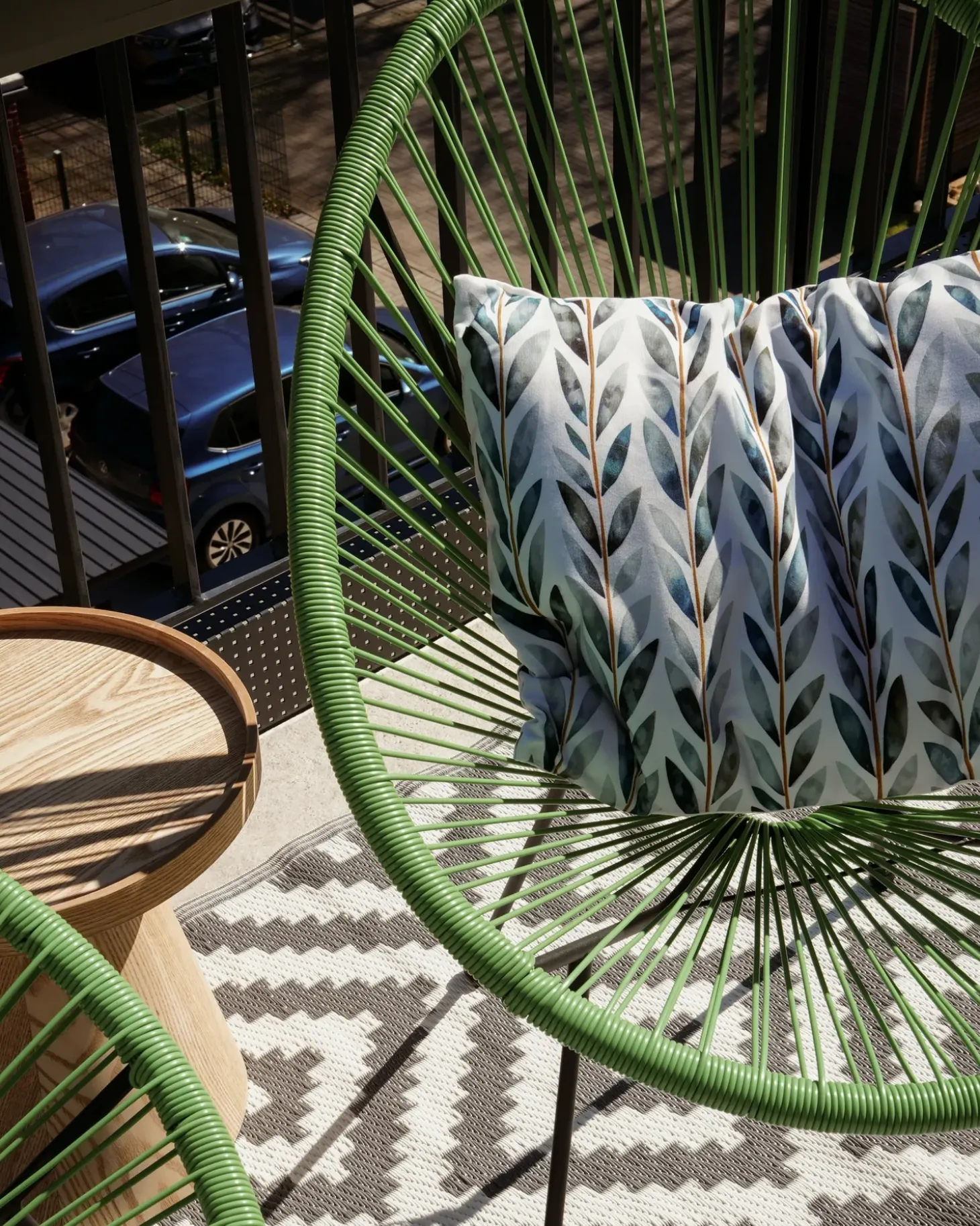 Havestol ACAPULCO II PE-rattan Grøn