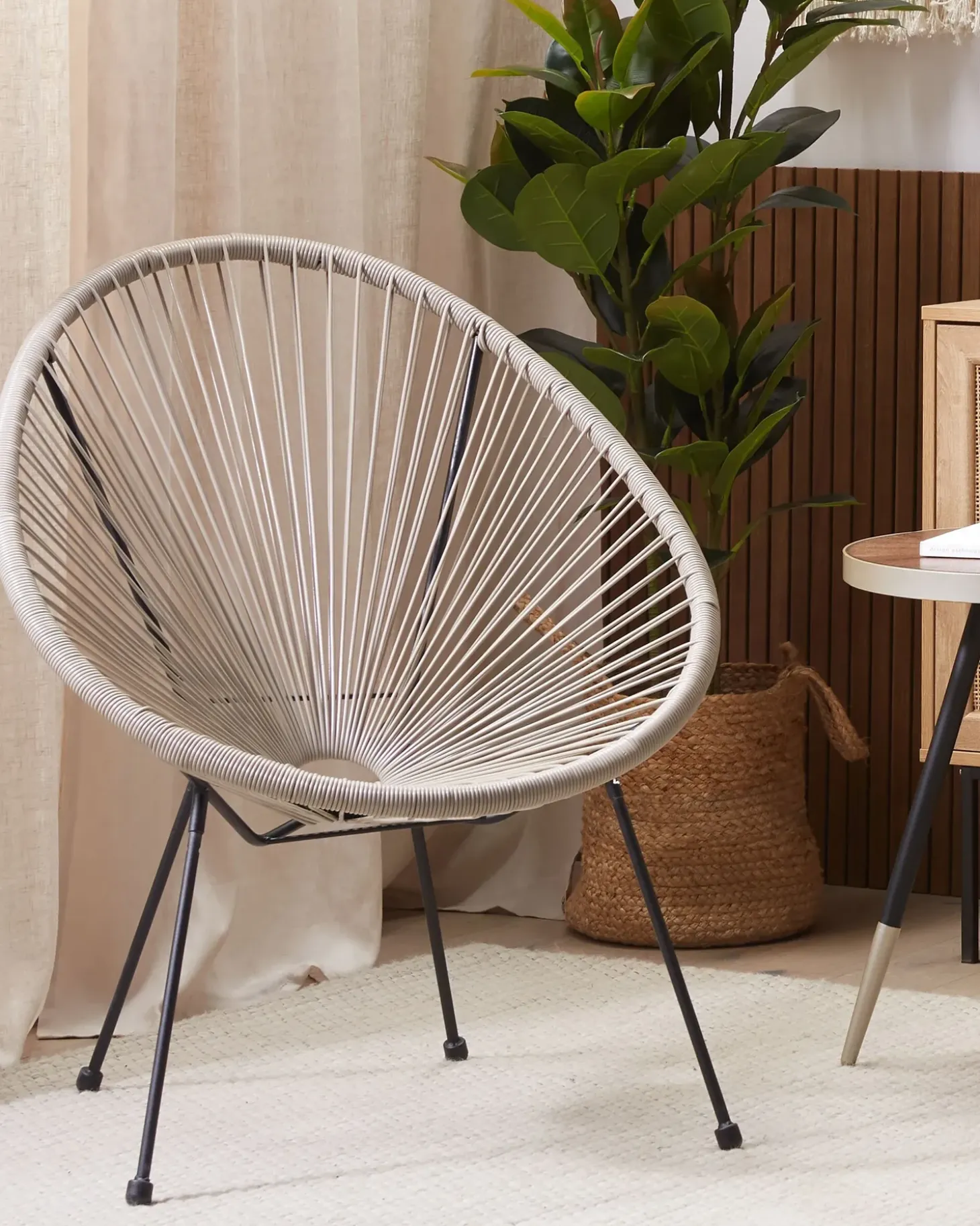 Havestol ACAPULCO II PE-rattan Lysegrå