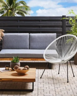 Havestol ACAPULCO II PE-rattan Hvid