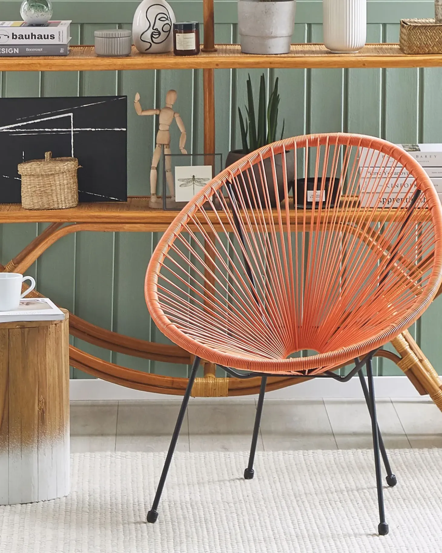 Havestol ACAPULCO II PE-rattan Orange