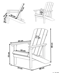 Havestol ADIRONDACK Grøn
