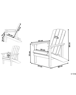 Havestol ADIRONDACK Gul