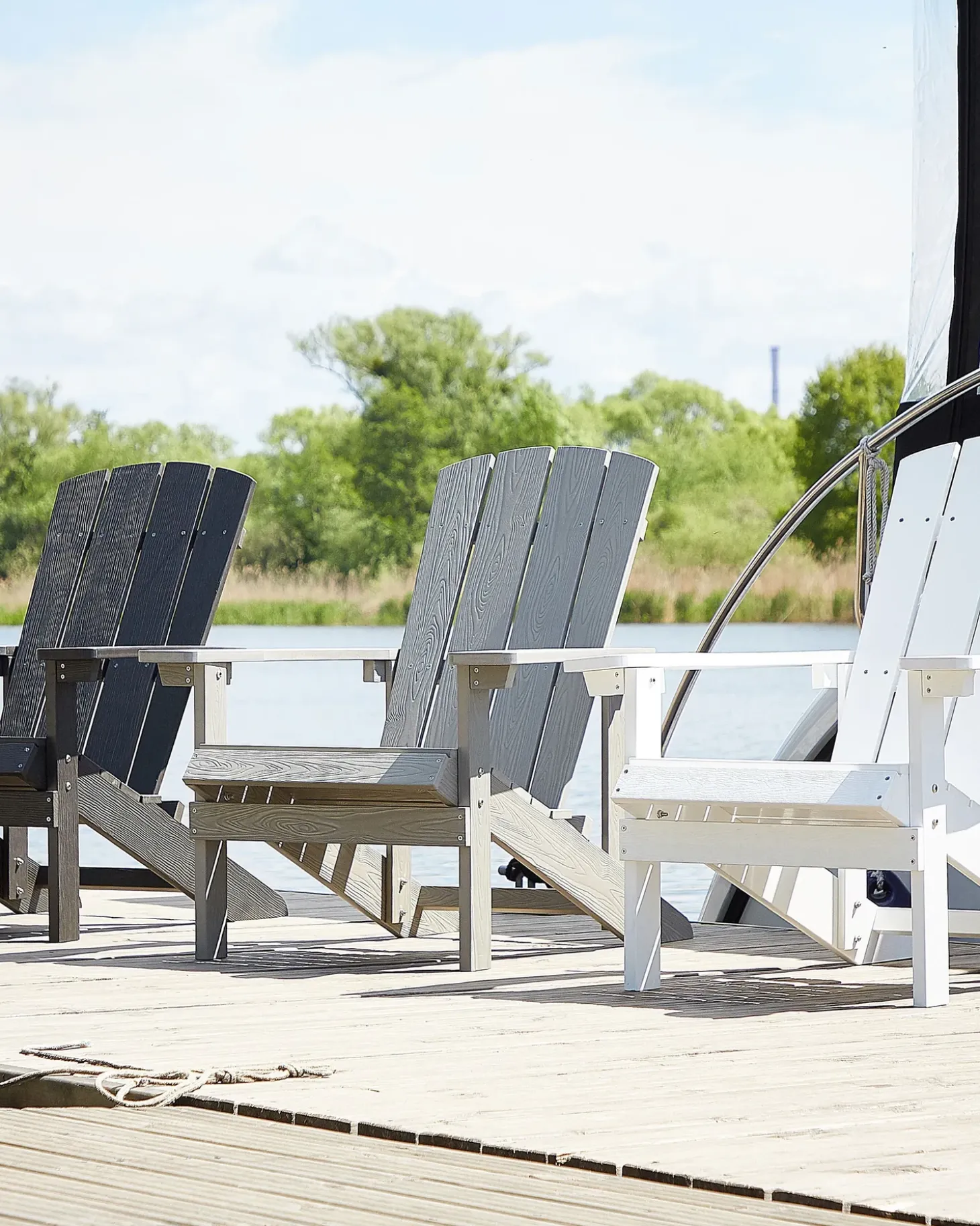 Havestol ADIRONDACK Hvid