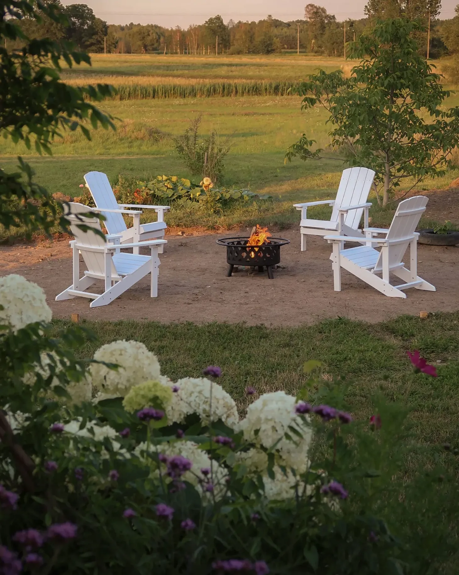 Havestol ADIRONDACK Hvid