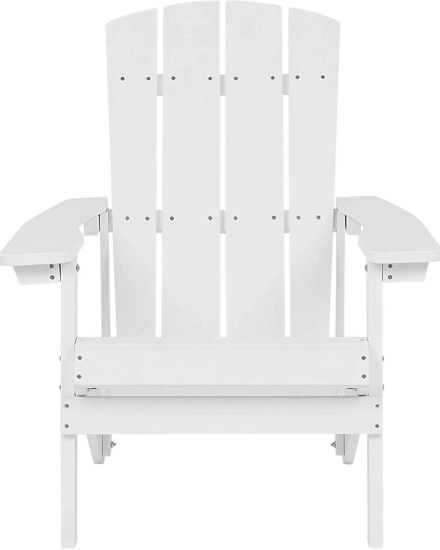 Havestol ADIRONDACK med fodskammel Hvid