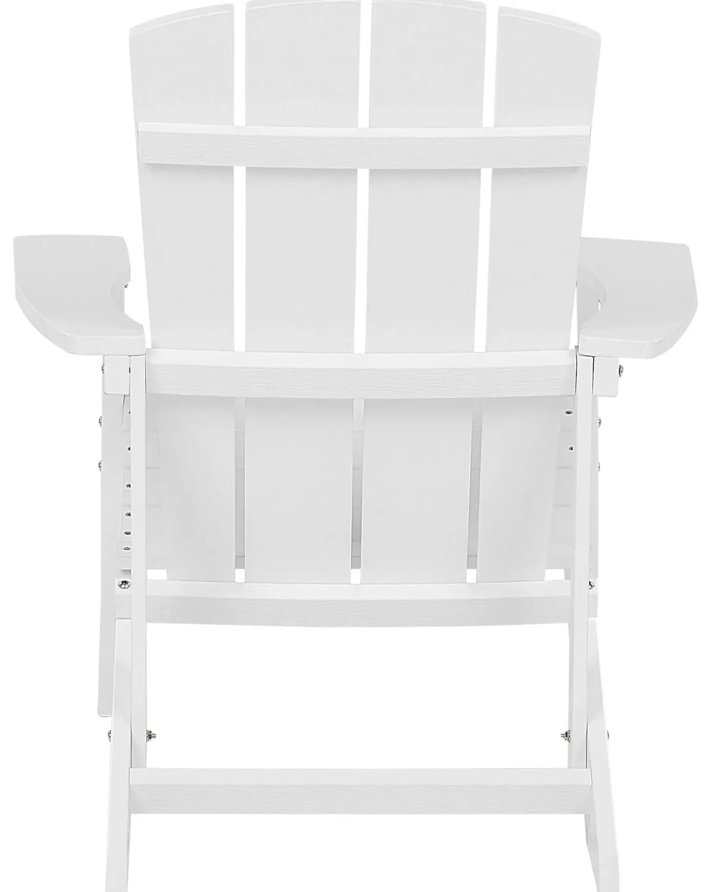 Havestol ADIRONDACK med fodskammel Hvid