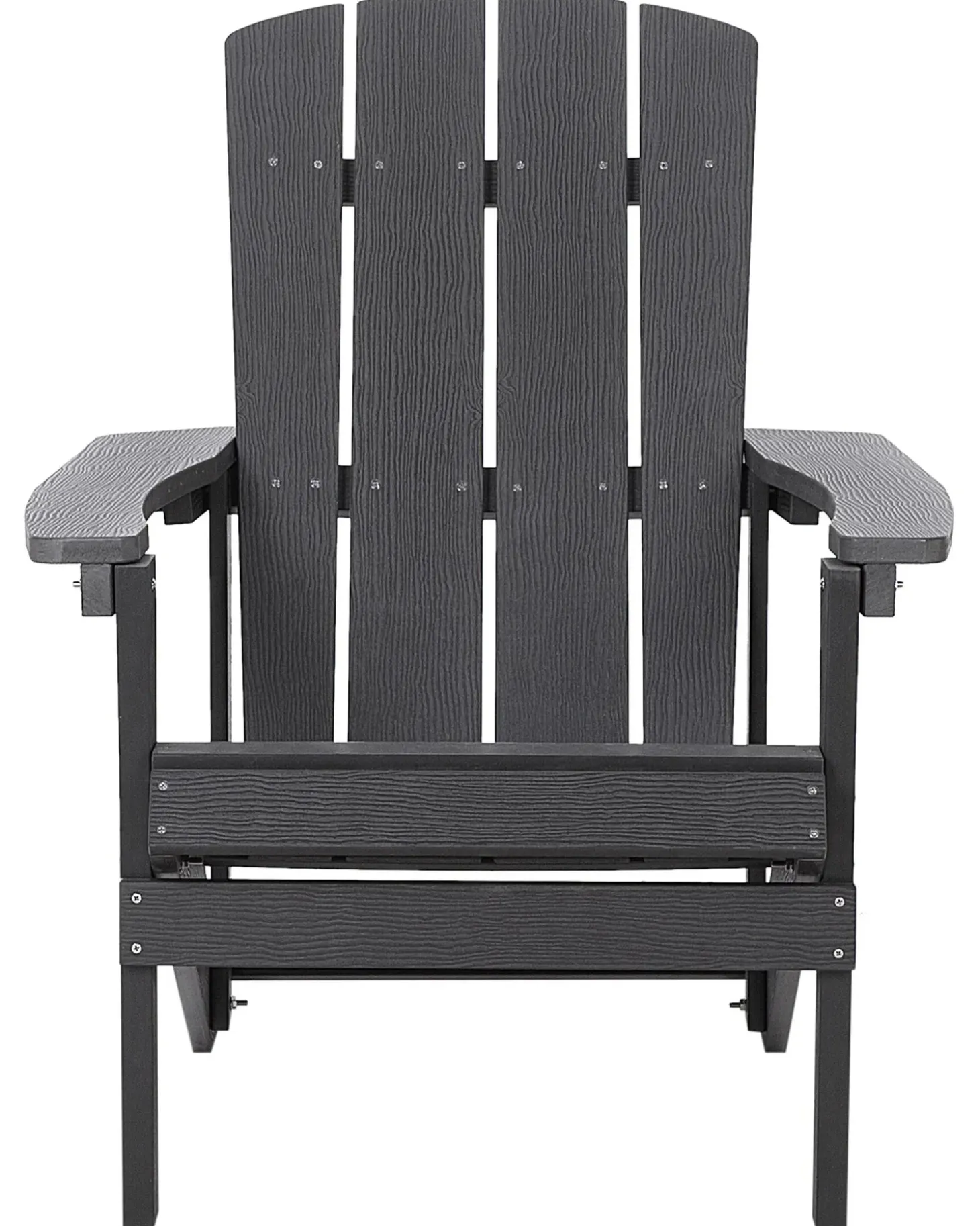 Havestol ADIRONDACK med fodskammel Mørkegrå