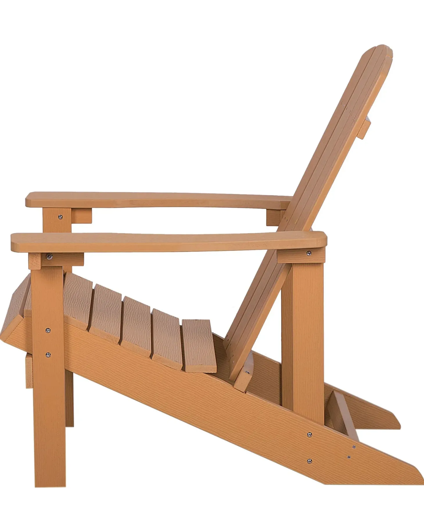 Havestol ADIRONDACK med fodskammel Brun