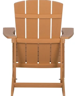 Havestol ADIRONDACK med fodskammel Brun