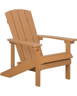 Havestol ADIRONDACK med fodskammel Brun