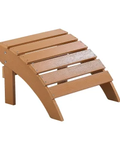 Havestol ADIRONDACK med fodskammel Brun