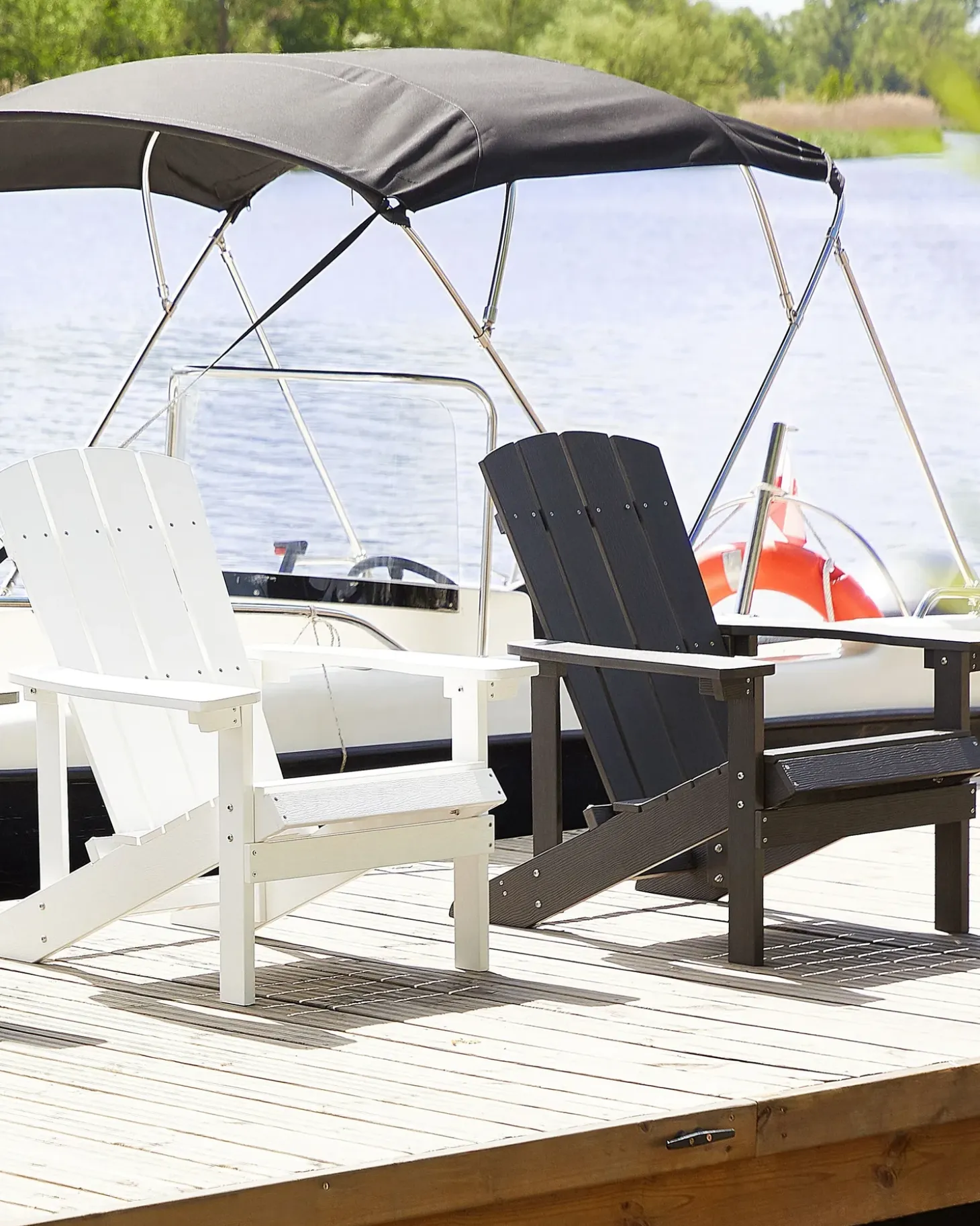 Havestol ADIRONDACK Mørkegrå