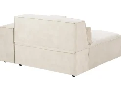HELLNAR Hjørnemodul Venstrevendt Lys Beige Velour