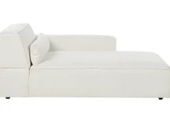 HELLNAR 3 personers Hjørnesofa modul Venstrevendt Cremehvid Boucle