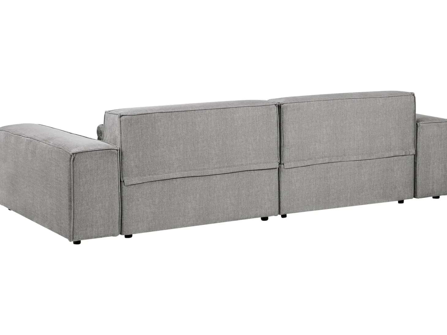HELLNAR 3 personers Hjørnesofa modul Venstrevendt Grå