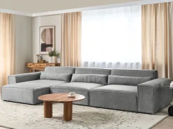 HELLNAR 4 personers Hjørnesofa modul Højrevendt Grå