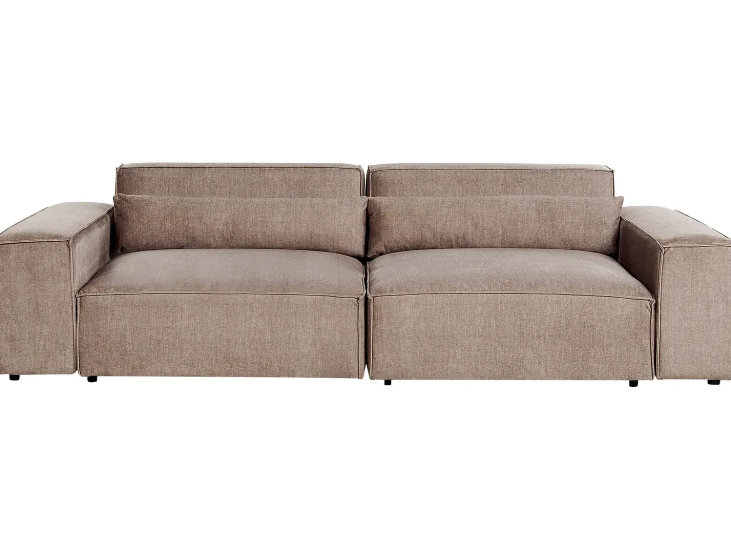 HELLNAR 2 personers Modulsofa Lysebrun