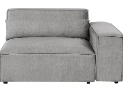 HELLNAR 3 personers Modulsofa Grå med fodskammel