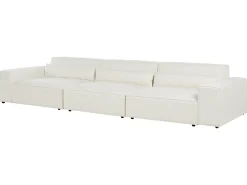 HELLNAR 3 personers Modulsofa Cremehvid Boucle