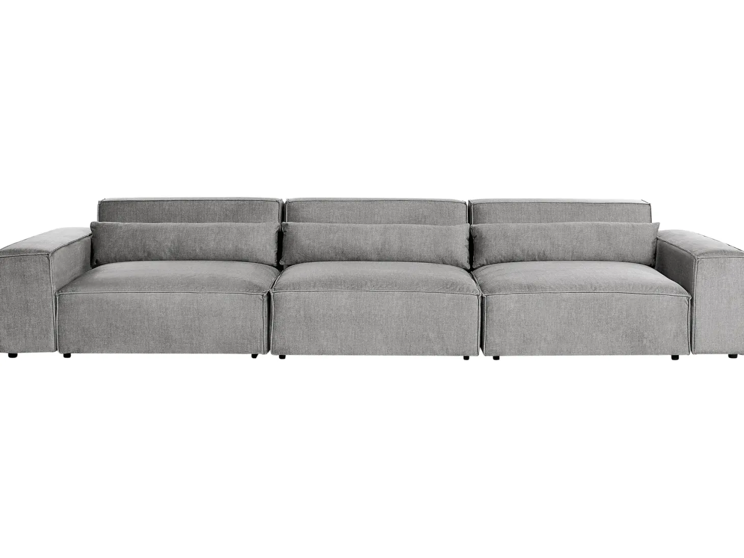 HELLNAR 3 personers Modulsofa Grå