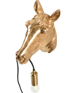 Hest Væglampe PHILIPPE Guld