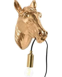 Hest Væglampe PHILIPPE Guld