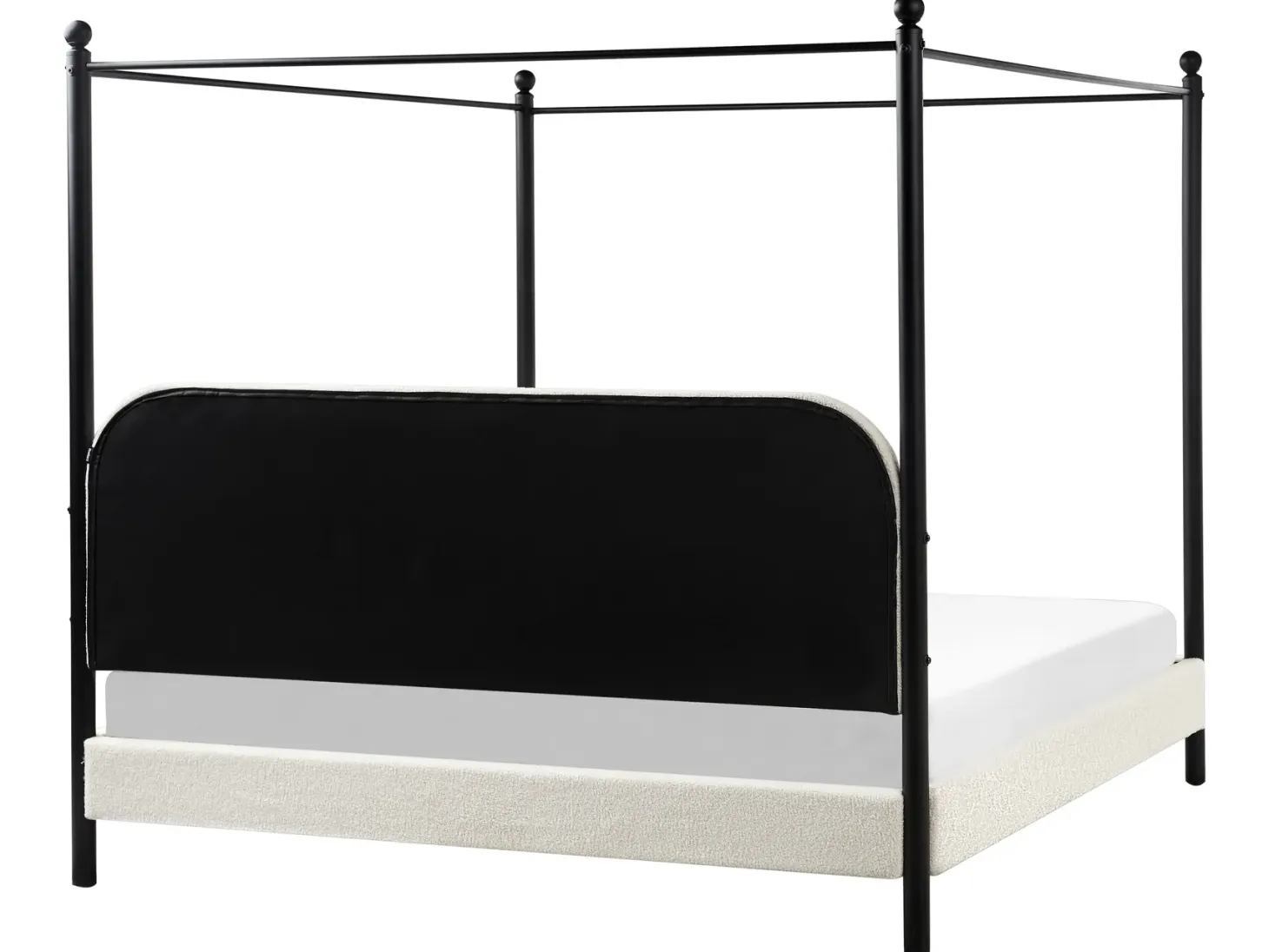 Himmelseng Boucle DANNEMOIS 180 x 200 cm Cremehvid