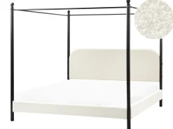 Himmelseng Boucle DANNEMOIS 180 x 200 cm Cremehvid