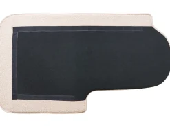 Højrevendt chaiselong ALLIER Boucle Lys Beige