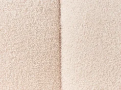 Højrevendt chaiselong ALLIER Boucle Lys Beige