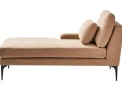 Højrevendt chaiselong EWRON Boucle Sand Beige