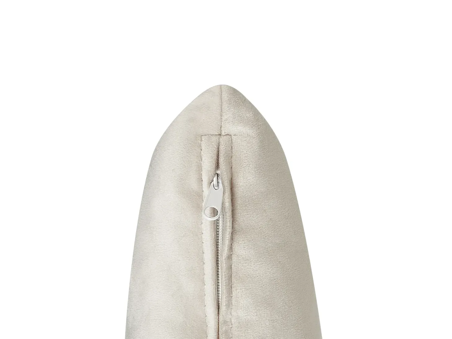 Højrevendt chaiselong IVRY Velour Lys Beige