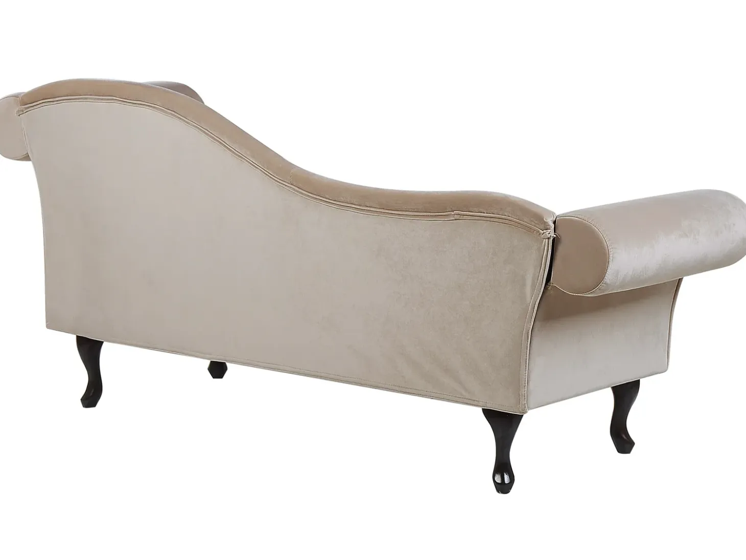 Højrevendt chaiselong LATTES Velour Beige