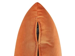 Højrevendt chaiselong LE CRAU Velour Orange