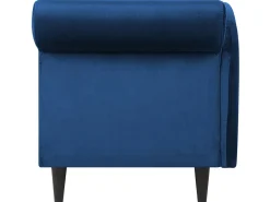 Højrevendt chaiselong LUIRO Velour Navy Blå med opbevaring