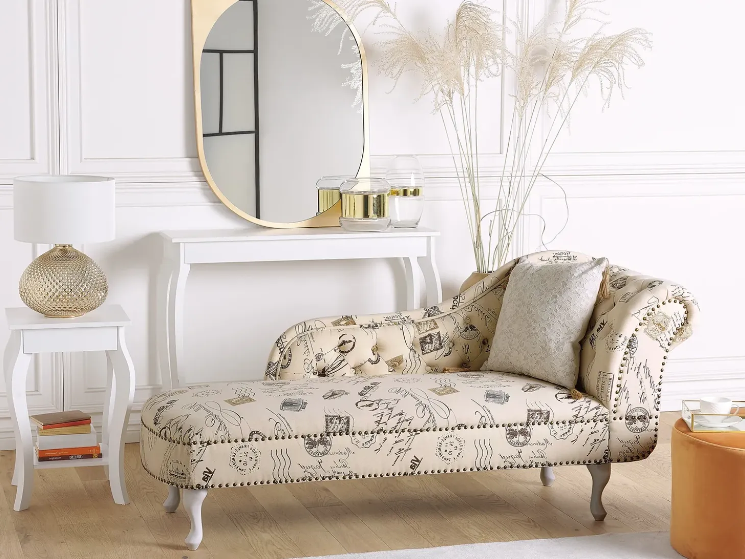 Højrevendt chaiselong NIMES Beige