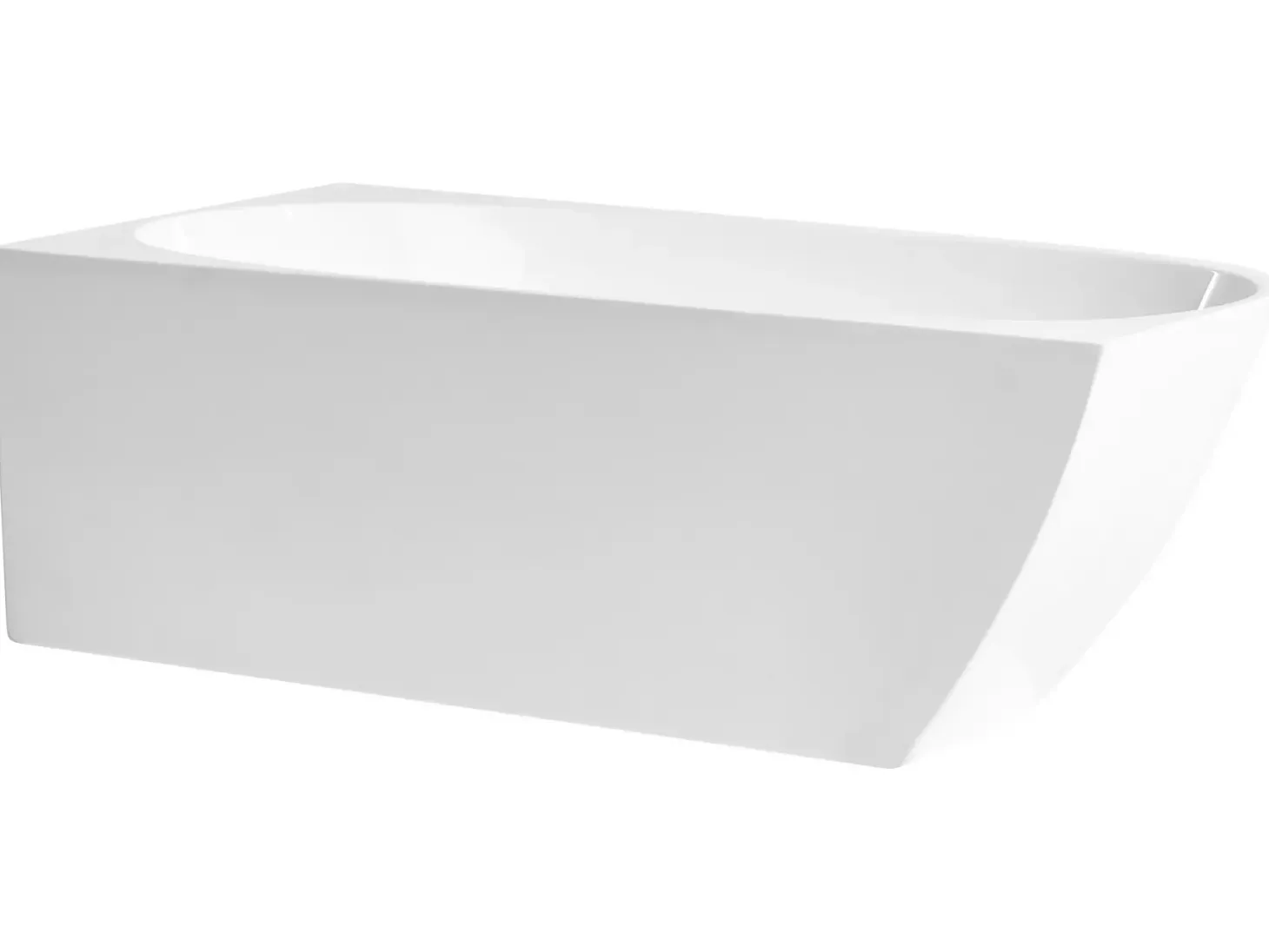 Hjørnebadekar PARNAIBA Venstrevendt 170 x 80 cm Hvid