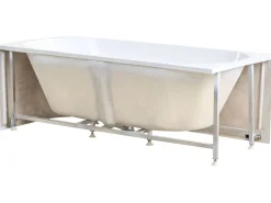 Hjørnebadekar PORTINHO Højrevendt 170 x 80 cm Hvid