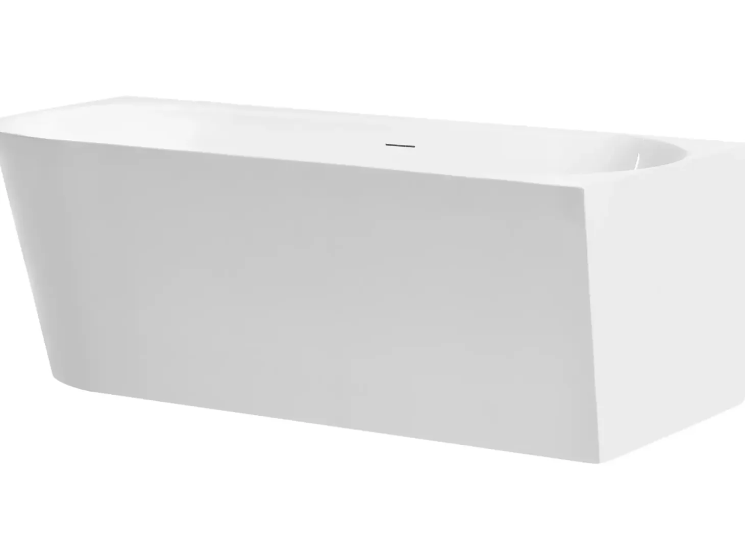 Hjørnebadekar RENACA Venstrevendt 170 x 79 cm Hvid